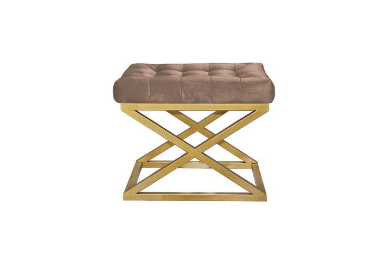 Gillie Sittepuff 40 cm, Gull/Brun