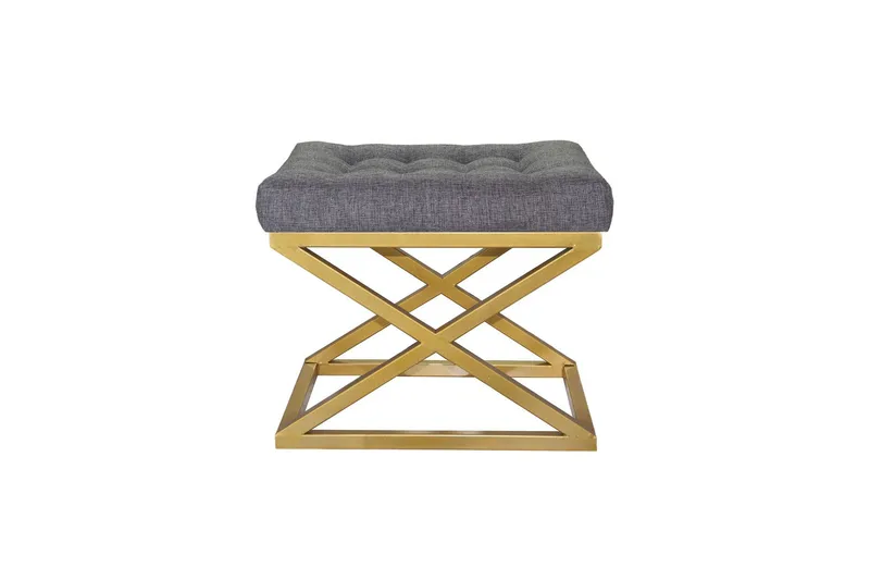 Gillie Sittepuff 40 cm, Gull/Grå