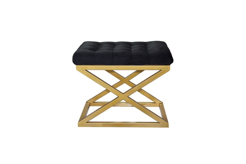 Gillie Sittepuff 40 cm, Gull/Svart