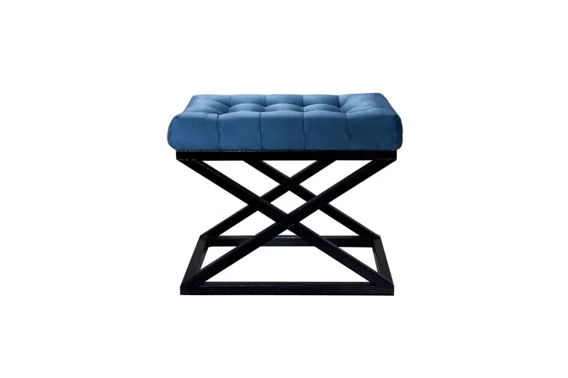 Gillie Sittepuff 40 cm, Marineblå/Svart