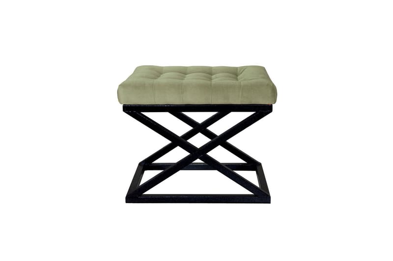 Gillie Sittepuff 40 cm, Svart/Grønn