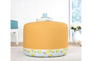 Giselda Sittepuff 54 cm - Flerfarget - Møbler - Stoler - Krakk - Puff