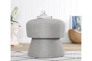 Gomer Sittepuff 45 cm - Lys grå - Møbler - Stoler - Krakk - Puff