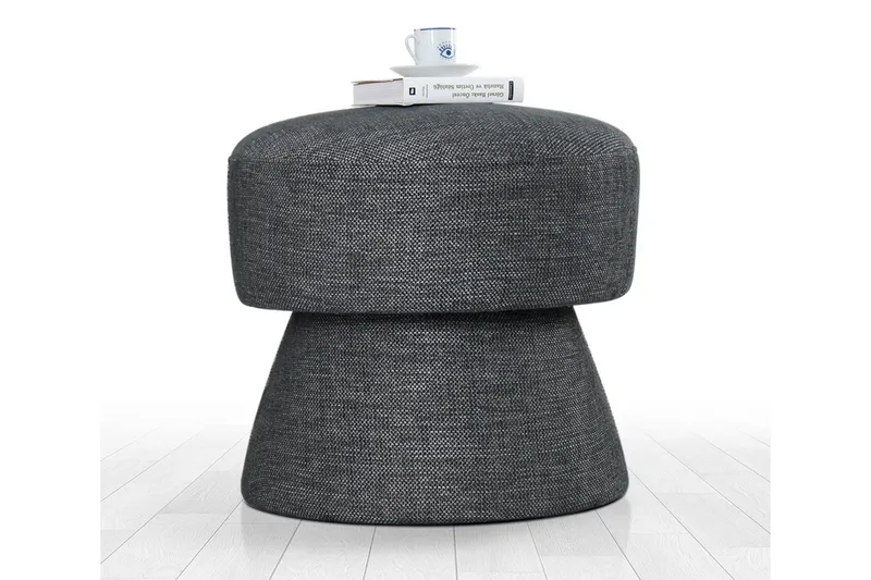 Gomer Sittepuff 45 cm, Mørk grå