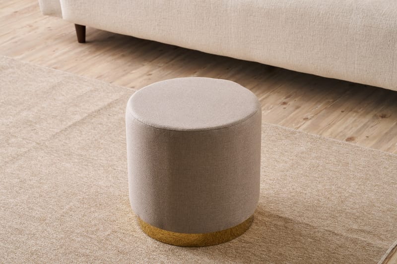 Gracie Sittepuff 40 cm - Brun - Møbler - Stoler - Krakk - Puff
