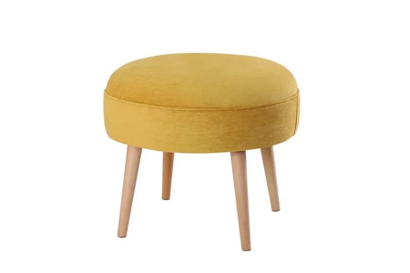 Graysen Sittepuff 40 cm, Gul