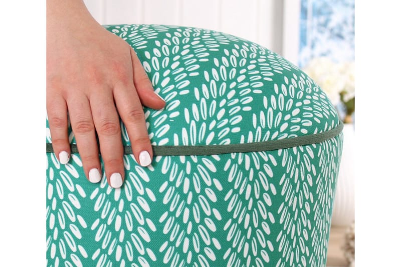 Greysen Sittepuff 43 cm - Flerfarget - Møbler - Stoler - Krakk - Puff