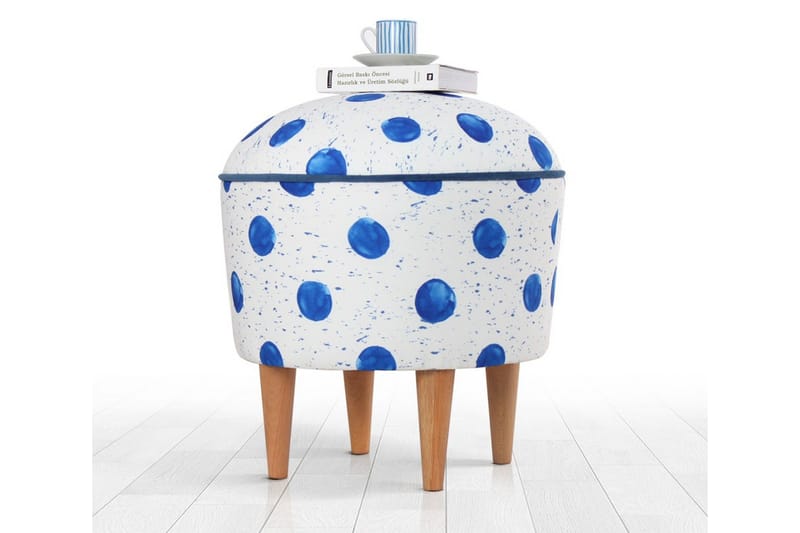 Greysen Sittepuff 43 cm, Flerfarget