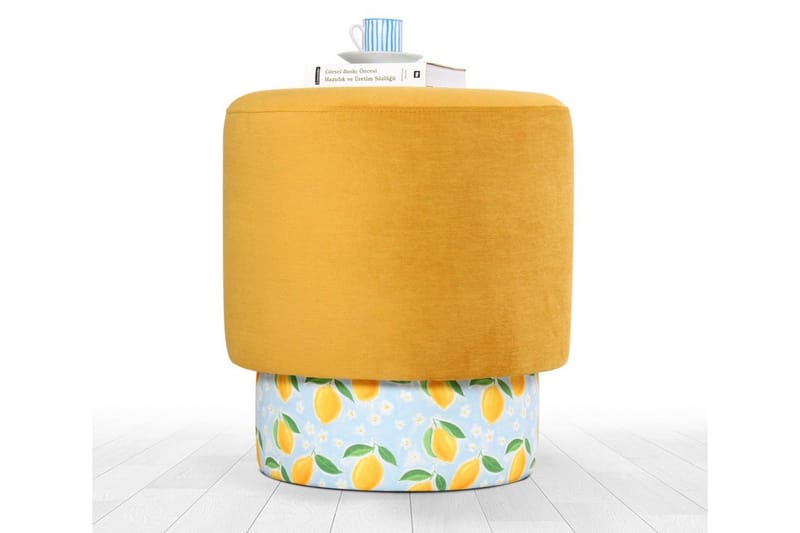 Gunner Sittepuff 43 cm, Flerfarget