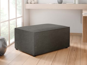 Hobson Fotskammel 60 cm - Blå - Møbler - Stoler - Krakk - Fotskammel