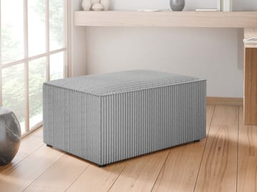 Hobson Fotskammel 60 cm - Blå - Møbler - Stoler - Krakk - Fotskammel