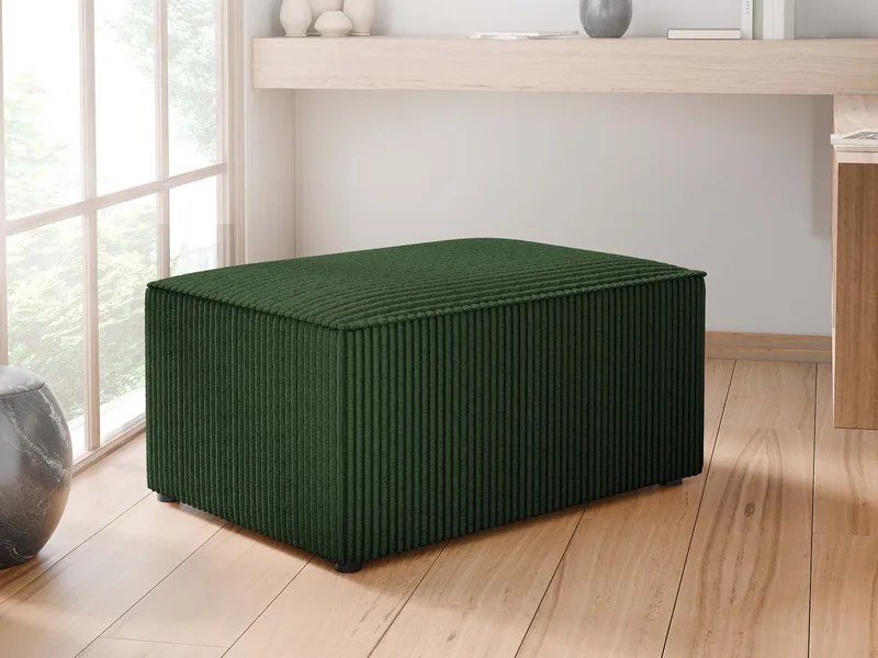 Hobson Fotskammel 60 cm - Blå - Møbler - Stoler - Krakk - Fotskammel