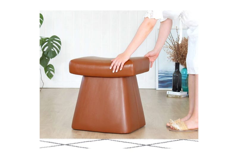 Islor Sittepuff Utomhus 38 cm - Brun - Møbler - Stoler - Krakk - Puff