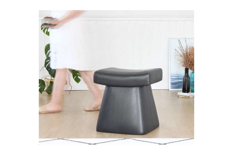 Islor Sittepuff Utomhus 38 cm - Sort - Møbler - Stoler - Krakk - Puff