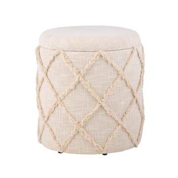 Ivoino krakk 40 cm - kremhvit - Møbler - Stoler - Krakk - Fotskammel
