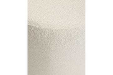 Kelran Fotpall 45 cm - Krem - Møbler - Stoler - Krakk - Fotskammel