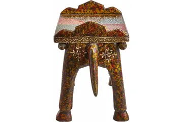 Lasarte Krakk 58 cm - Brun - Møbler - Stoler - Krakk