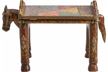 Lasarte Krakk 58 cm - Brun - Møbler - Stoler - Krakk