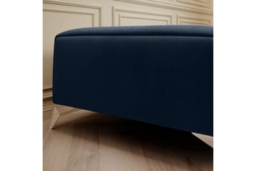 Laurece Fotskammel 132 cm - Blå - Møbler - Stoler - Krakk - Fotskammel