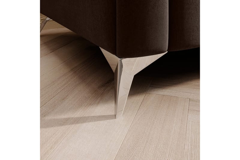 Laurece Fotskammel 132 cm - Brun - Møbler - Stoler - Krakk - Fotskammel