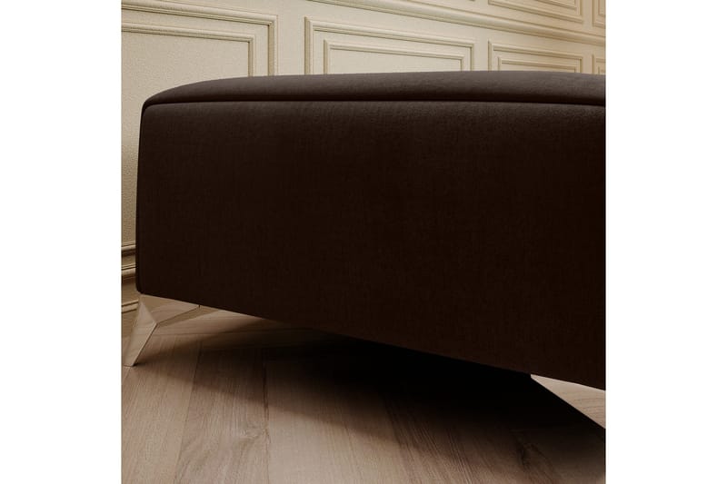 Laurece Fotskammel 132 cm - Brun - Møbler - Stoler - Krakk - Fotskammel