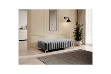 Laurece Fotskammel 132 cm - Grå - Møbler - Stoler - Krakk - Fotskammel