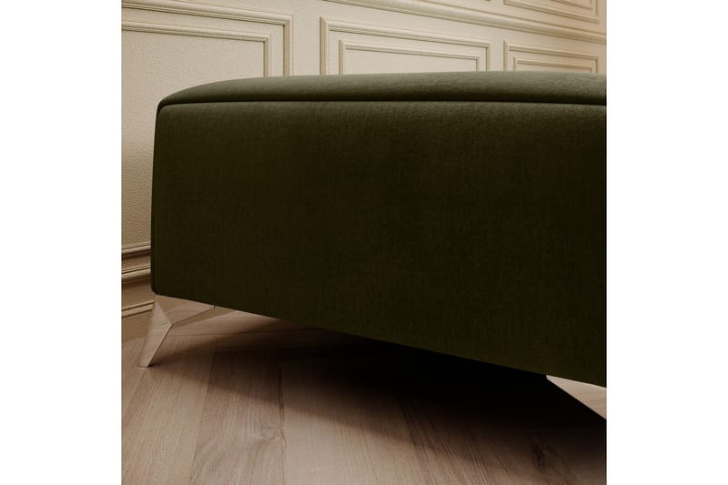 Laurece Fotskammel 132 cm - Grønn - Møbler - Stoler - Krakk - Fotskammel