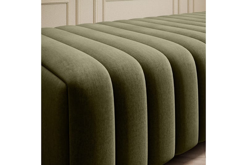 Laurece Fotskammel 132 cm - Grønn - Møbler - Stoler - Krakk - Fotskammel