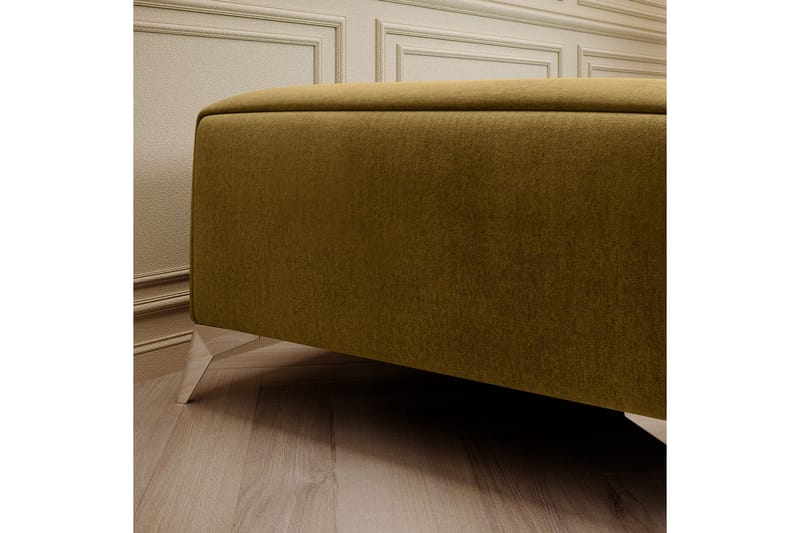 Laurece Fotskammel 132 cm - Gull - Møbler - Stoler - Krakk - Fotskammel