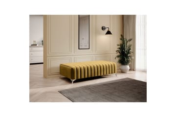 Laurece Fotskammel 132 cm - Gull - Møbler - Stoler - Krakk - Fotskammel