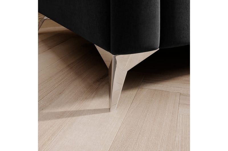 Laurece Fotskammel 132 cm - Svart - Møbler - Stoler - Krakk - Fotskammel