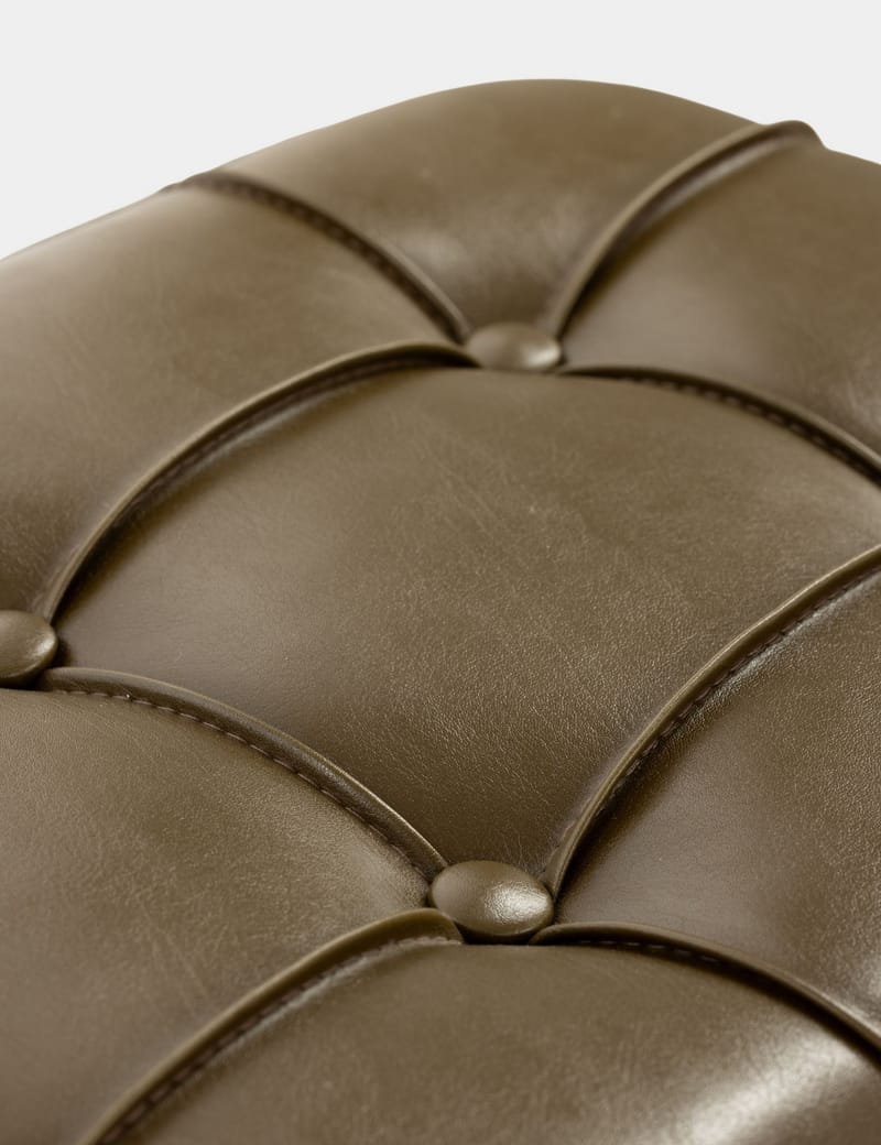 Lenira Sittepuff 43 cm - Khaki - Møbler - Stoler - Krakk - Puff