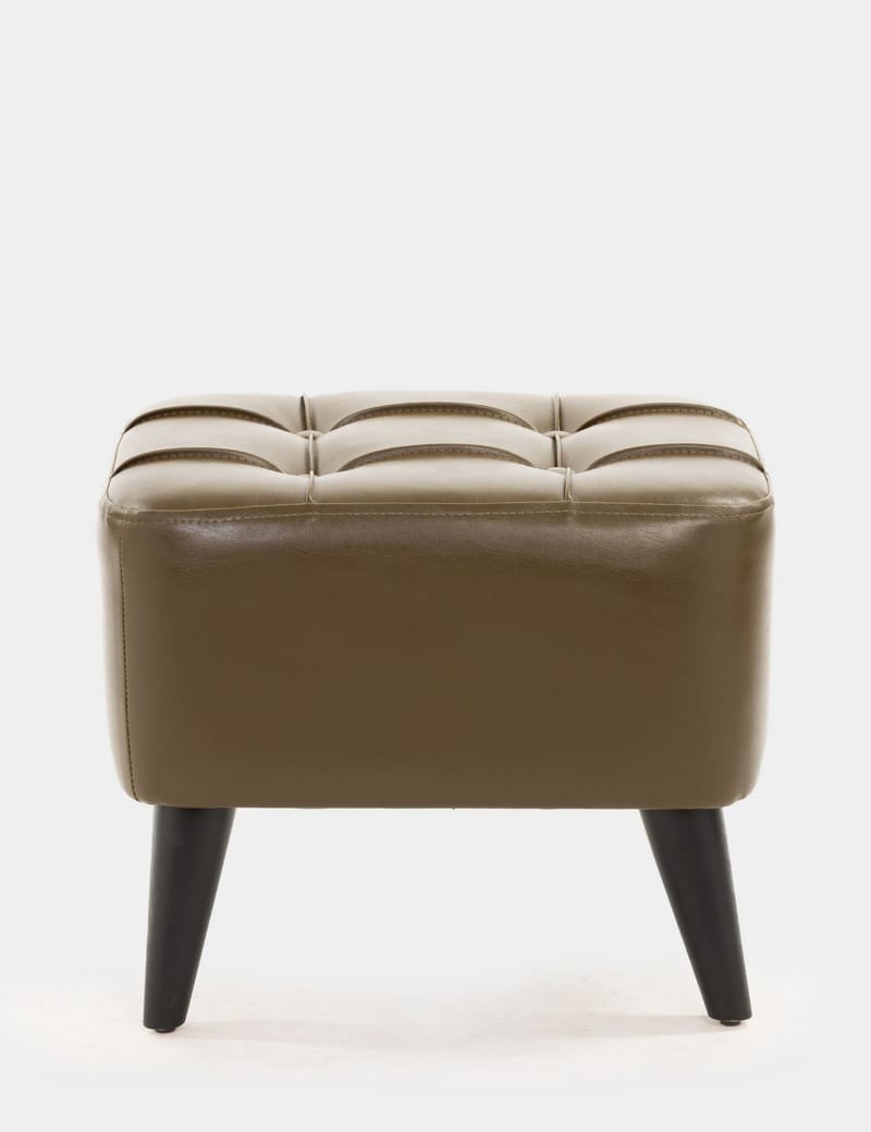 Lenira Sittepuff 43 cm - Khaki - Møbler - Stoler - Krakk - Puff