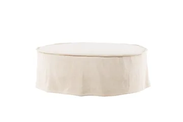 Lindö Puff 101 cm Rund - Beige - Møbler - Stoler - Krakk - Puff