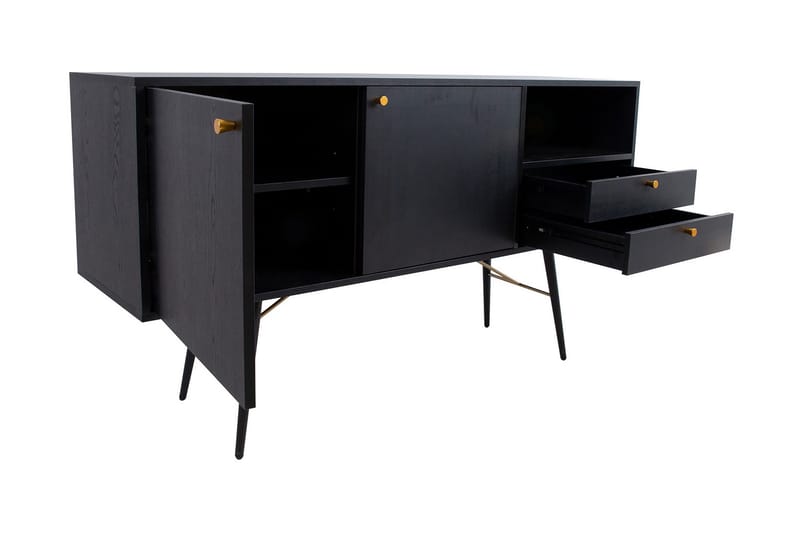 Luxembourg Office Svart / Kobber - Oppbevaring - Oppbevaringsmøbler - Sideboard & skjenk