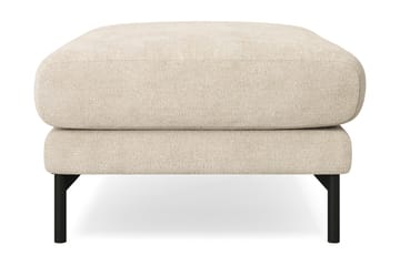 Menard Premium Fodskammel i Chenille - Beige - Møbler - Stoler - Krakk - Fotskammel