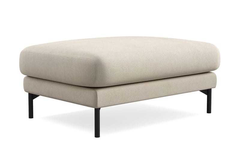 Menard Premium fotskammel i stoff - Beige - Møbler - Stoler - Krakk - Fotskammel