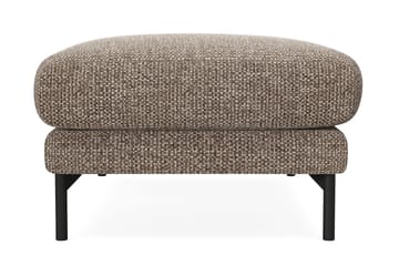 Menard Premium Fodskammel i Chenille - Brun - Møbler - Stoler - Krakk - Fotskammel