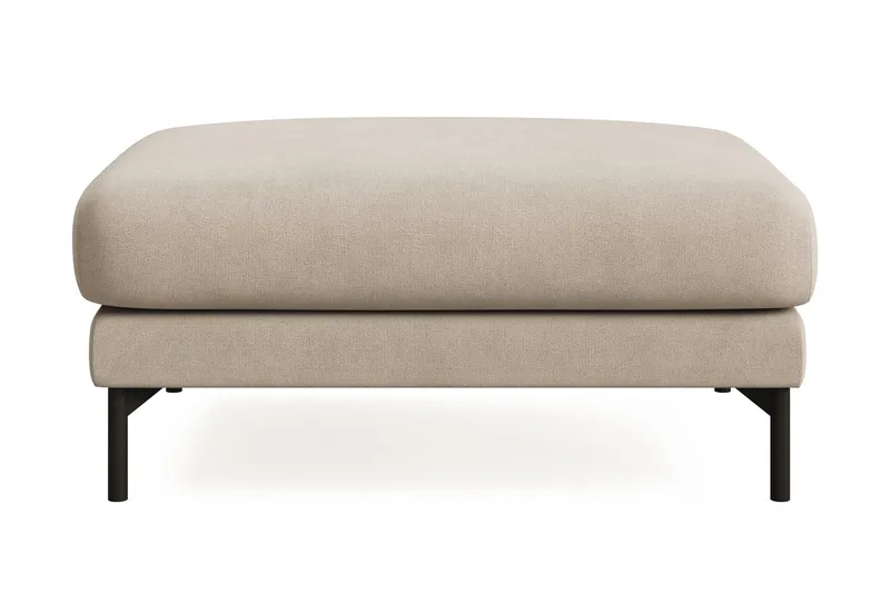 Menard Premium fotskammel i stoff - Beige - Møbler - Stoler - Krakk - Fotskammel