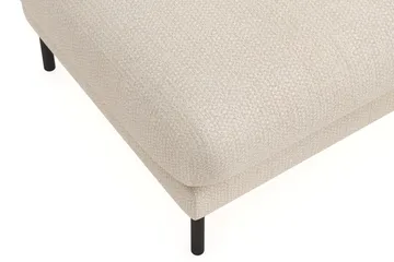 Menard Premium fotskammel i chenille - Lysbeige - Møbler - Stoler - Krakk - Fotskammel