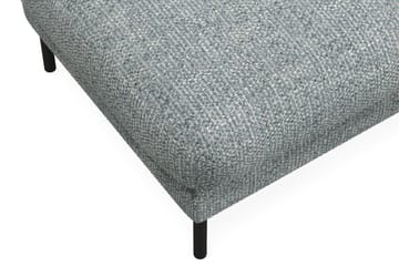 Menard Premium Fodskammel i Chenille - Grå/Blå - Møbler - Stoler - Krakk - Fotskammel