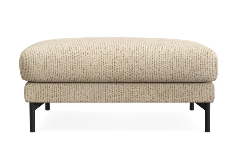 Menard Premium Fodskammel i Chenille, Beige