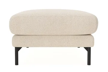Menard Premium fotskammel i chenille - Lysbeige - Møbler - Stoler - Krakk - Fotskammel