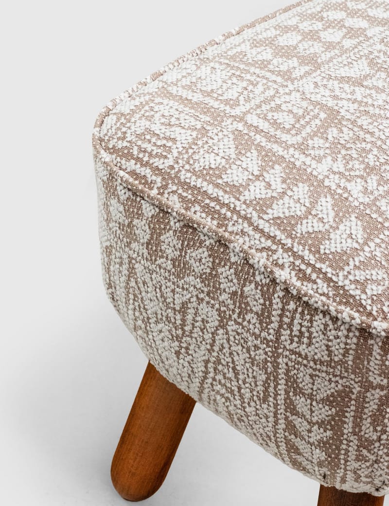 Merabe sittepuff 40 cm - Beige - Møbler - Stoler - Krakk - Puff