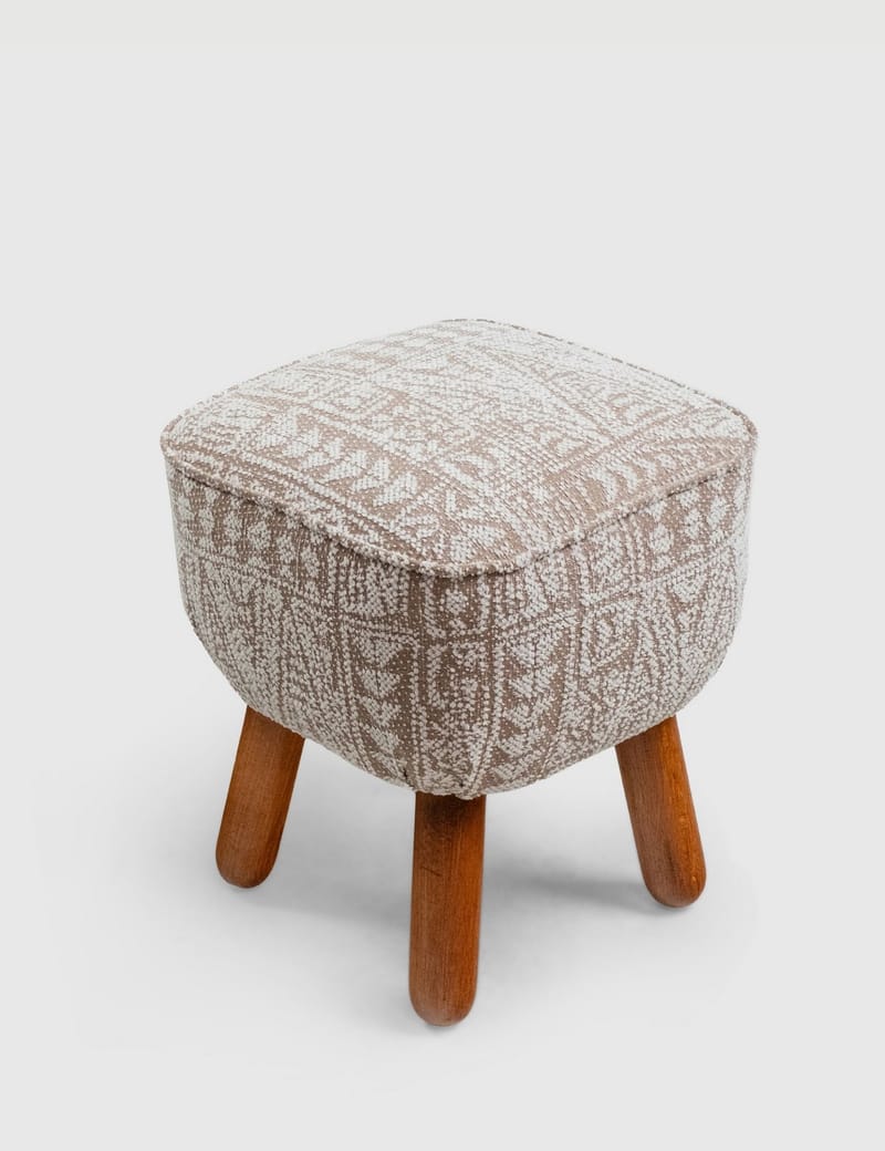 Merabe sittepuff 40 cm, Beige