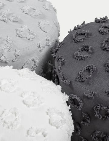 Meric sittepuff 40 cm rund - Grå - Møbler - Stoler - Krakk - Puff