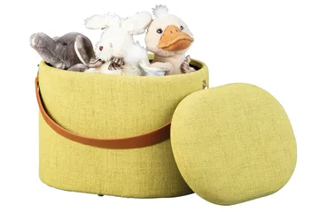 Micarone Krakk - Gul/Grønn - Møbler - Stoler - Krakk