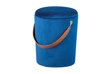 Nakisha Krakk - Blå - Møbler - Stoler - Krakk