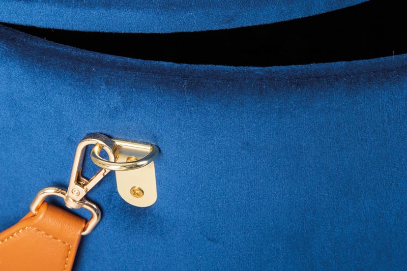 Nakisha Krakk - Blå - Møbler - Stoler - Krakk