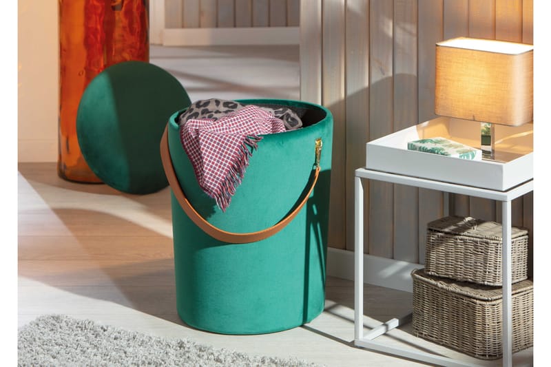 Nakisha Krakk - Grønn - Møbler - Stoler - Krakk